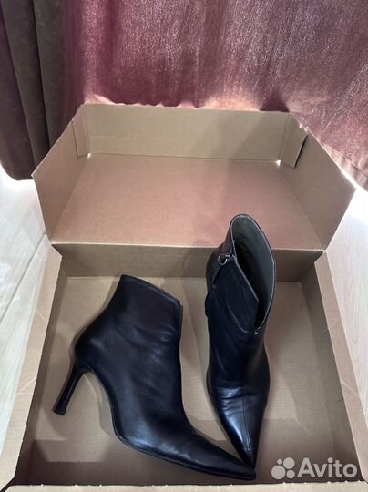 Ботильоны zara 37