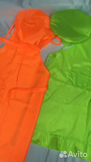 Комплект фартук+колпак, комплект для мастер-классо