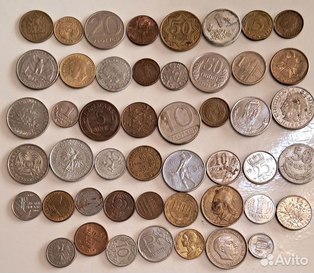 Мешок монет Мира,150 без повторов Монетое Изобилие