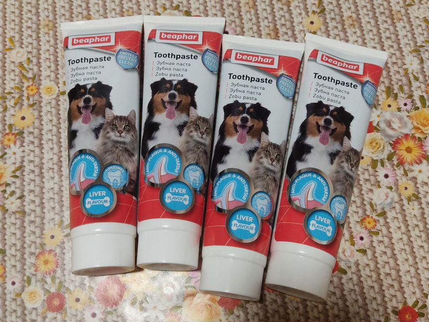 Beaphar Toothpaste Зубная паста собак комплект