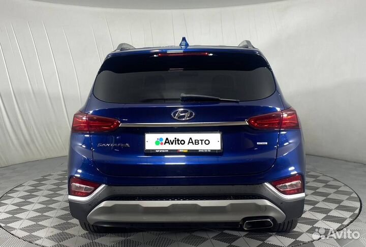 Hyundai Santa Fe 2.4 AT, 2019, 110 001 км