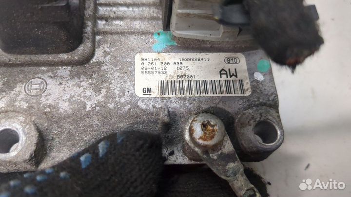 Блок управления двигателем Opel Corsa D, 2009