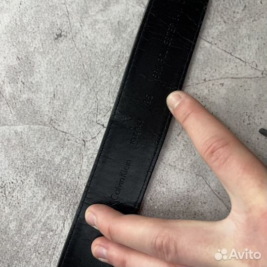 Оригинальный Монограммный Ремень Calvin Klein