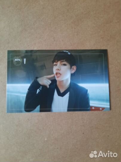 Официальные карточки bts Ким Техен V