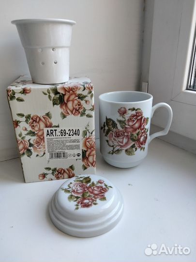 Заварочные чайники и кружки