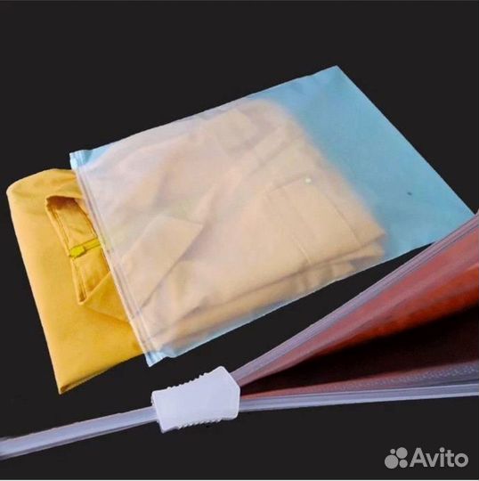 Пакеты зип лок (zip) с бегунком