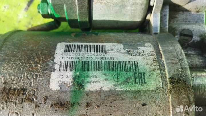 Стартер GAZ Газель 3302 змз 406