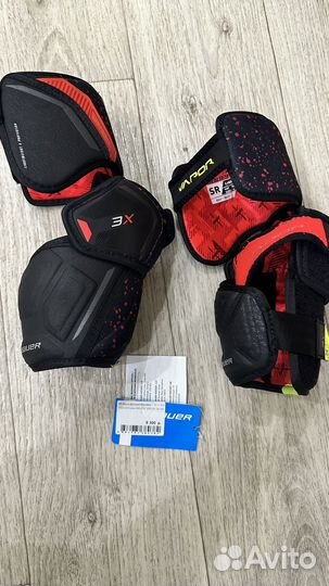 Налокотники хоккейные bauer sr