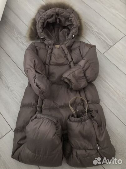 Зимний детский комбинезон