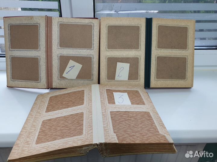 Фотоальбомы для фото и открыток. 50-е - 60-е года