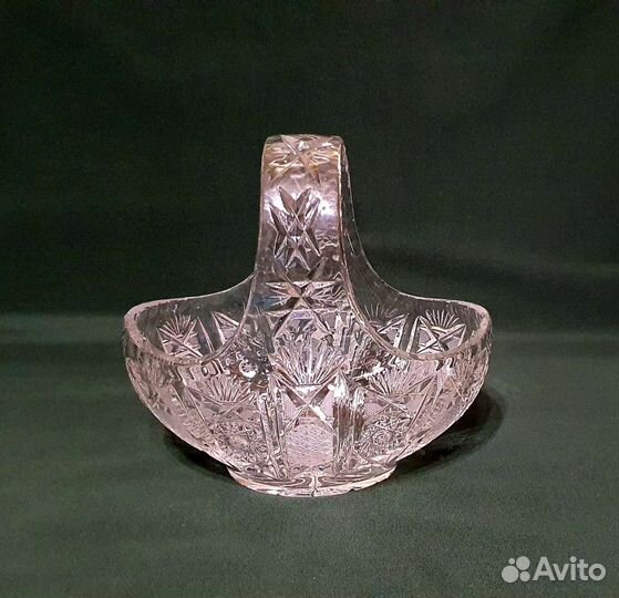 Хрустальная корзинка
