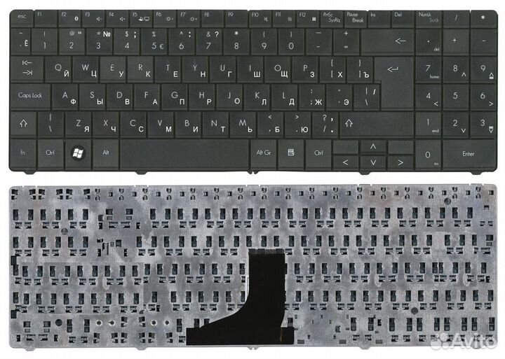 Клавиатура для Packard Bell SL51 черная