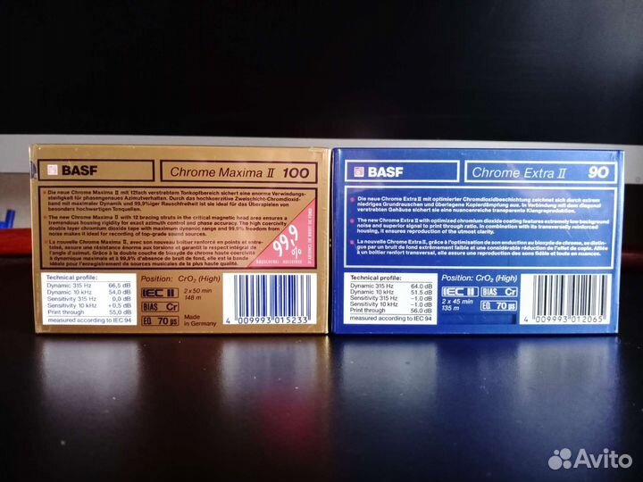 Аудиокассета Basf