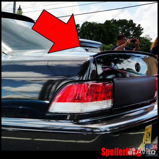 Лип спойлер Toyota Corolla 100