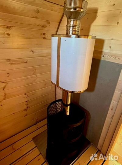 Каркасная баня 2 метра