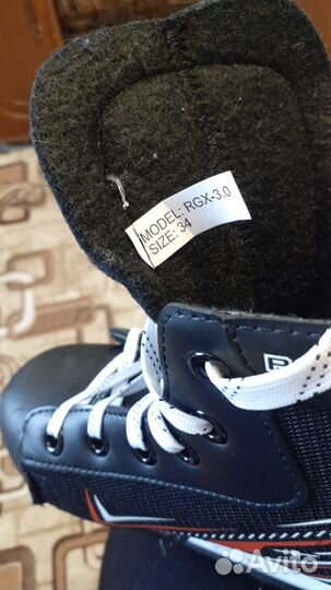 Коньки хоккейные 34 размер