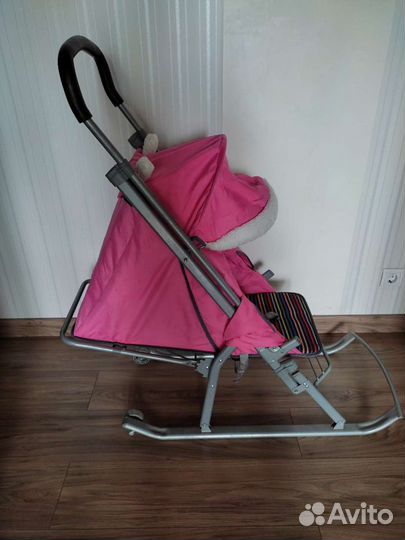 Детские санки коляска