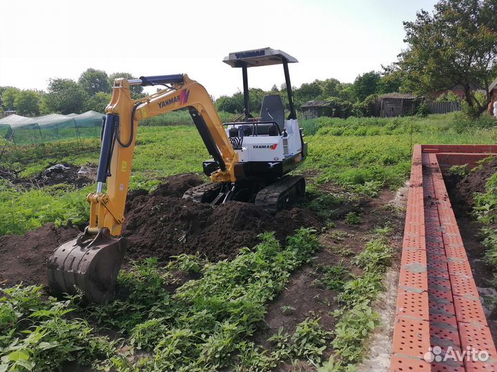 Услуги мини экскаватора