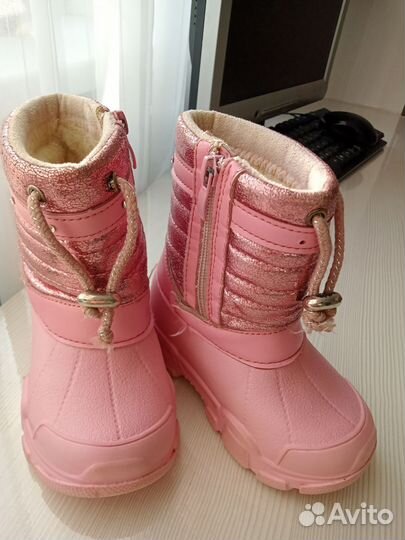 Сноубутсы утеплённые на молнии