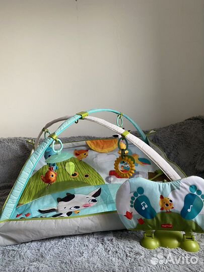 Развивающий коврик tiny love ферма