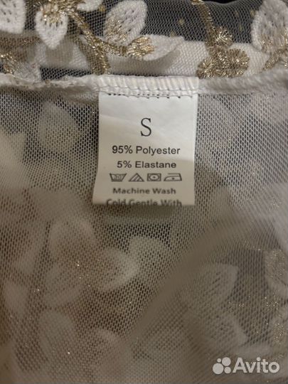 Корсет женский вечерний сетчатый белый 42