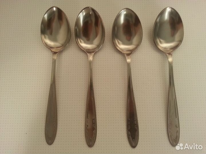 Ложки столовые разные, СССР