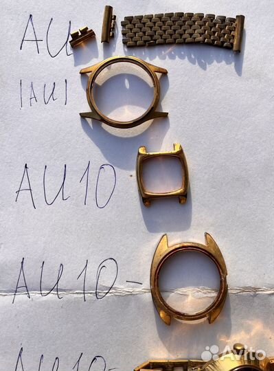 Позолоченные часы СССР