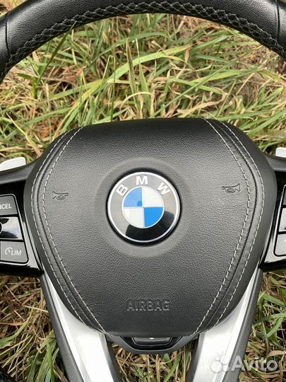 Руль на bmw G30 рестайлинг с обогревом