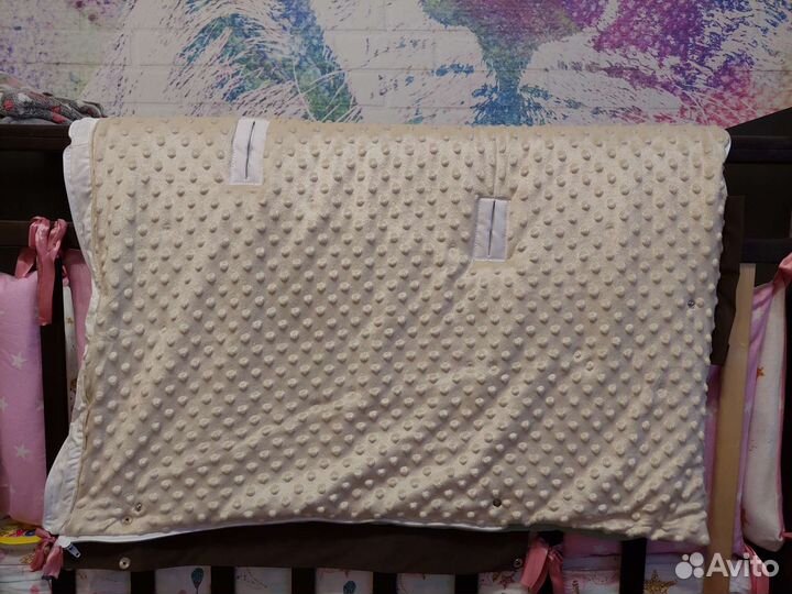 Конверт на выписку осень зима + съёмный мех