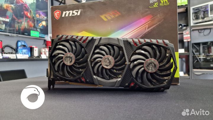 Видеокарта: Nvidia GTX 1080ti MSI Gaming Trio 11GB