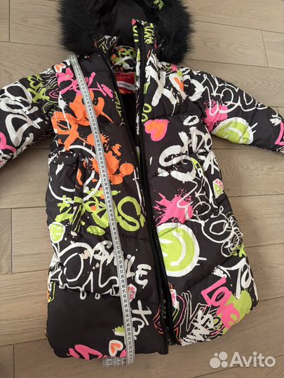 Пуховик для девочки 134