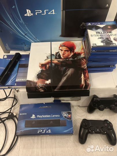 Sony playstation 4 500gb джойстики камера