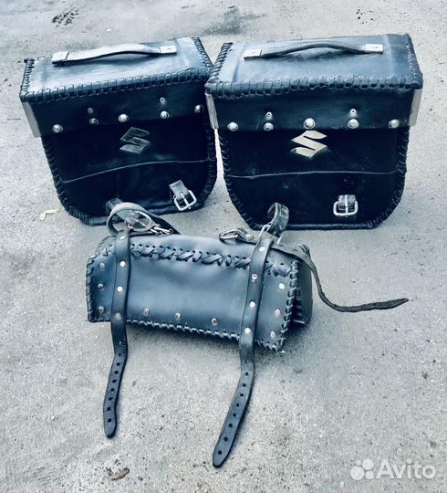 Кожаные кофры для мотоцикла