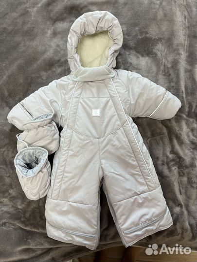 Комбинезон трансформер зима осень 68-74