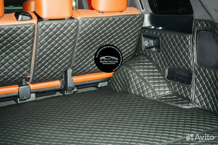 3Д ковры из экокожи для Lexus LX570