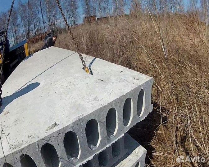 Плиты перекрытий между этажами