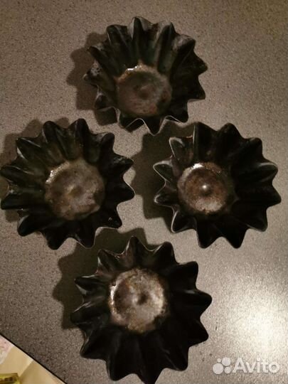 Формы для кексов СССР 4 шт