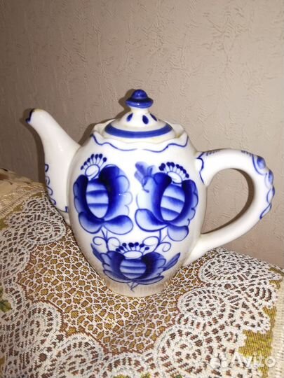 Посуда Гжель чайный набор