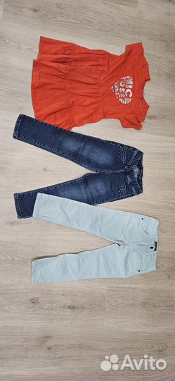 Вещи пакетом на девочку 110