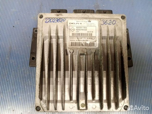 Блок управления двигателем Renault Logan