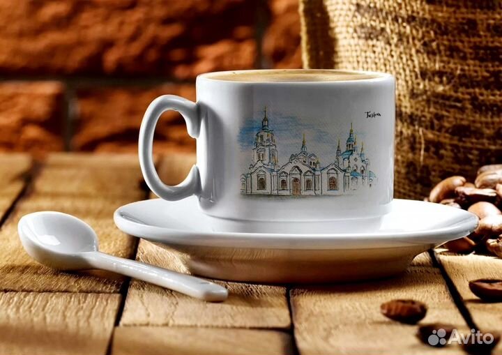 Кофейный набор 3 в 1. С печатью фото/логотипа