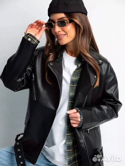 Куртка эко-кожа женская