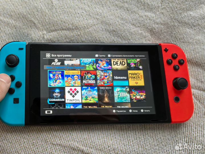 Nintendo switch 1 Rev прошитая