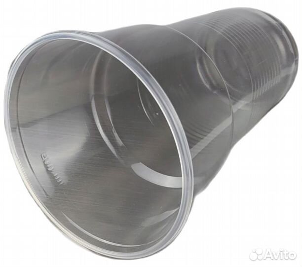 Пластиковые стаканы 500 мл прозрачные 6 шт