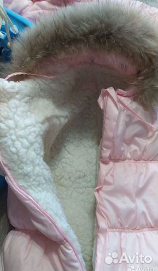 Зимний комбинезон для девочки