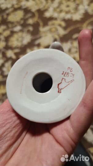 Статуэтка белый лебедь дулево