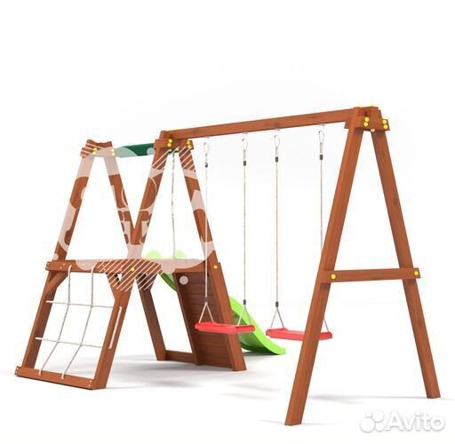 Детская площадка с горкой