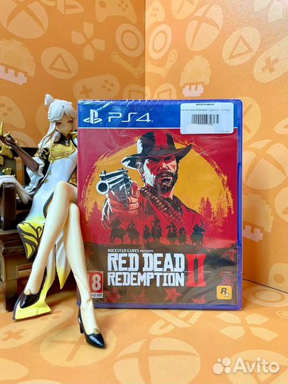 PS4 Red Dead Redemption 2 (русские субтитры)