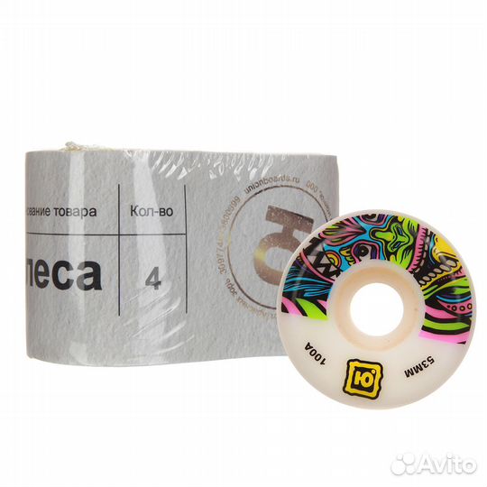 Колеса для скейтборда новые Юнион 50-55мм