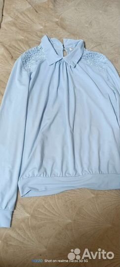 Блузки школьные 122 128 пакетом